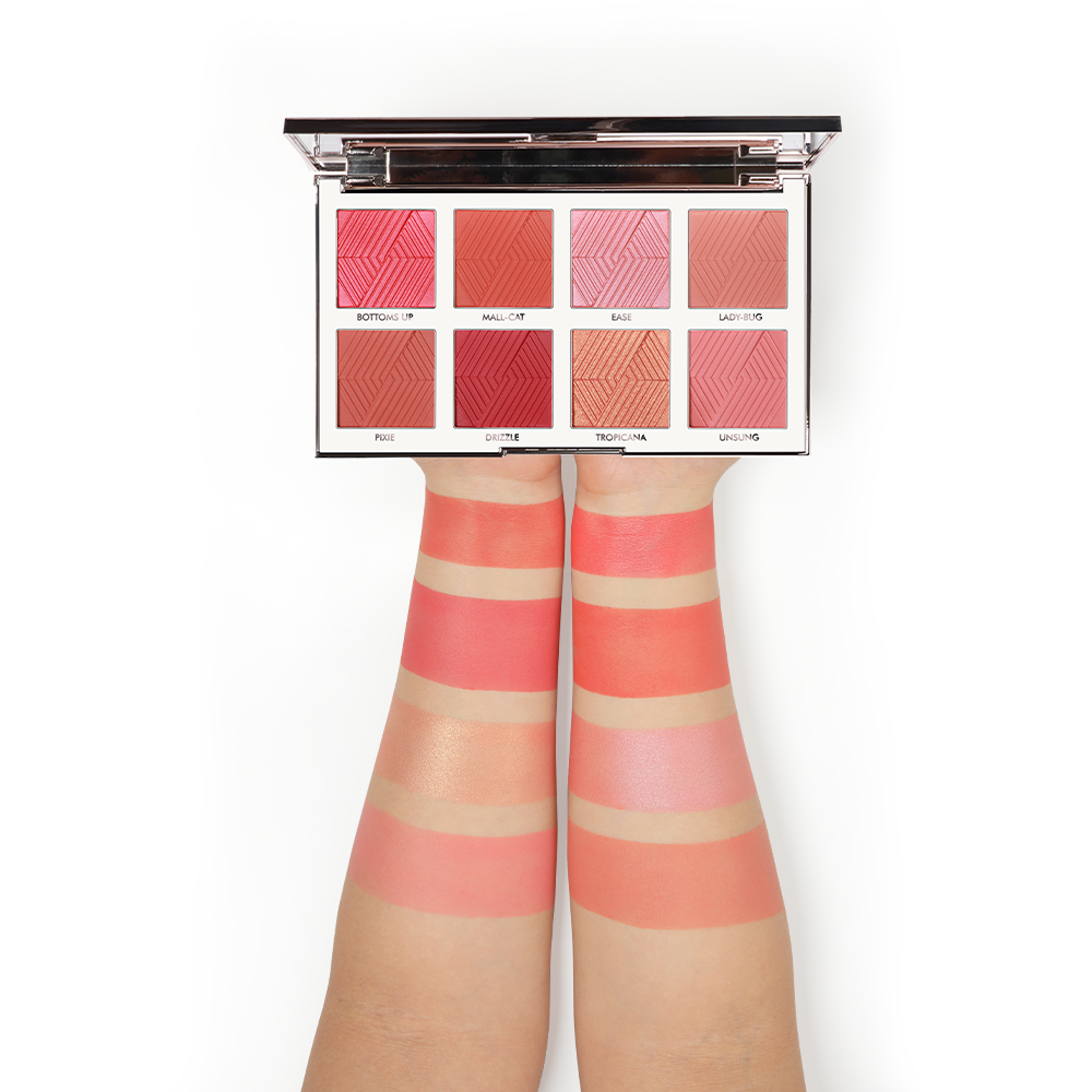Essential 8 Color Blush Palette - BKS001