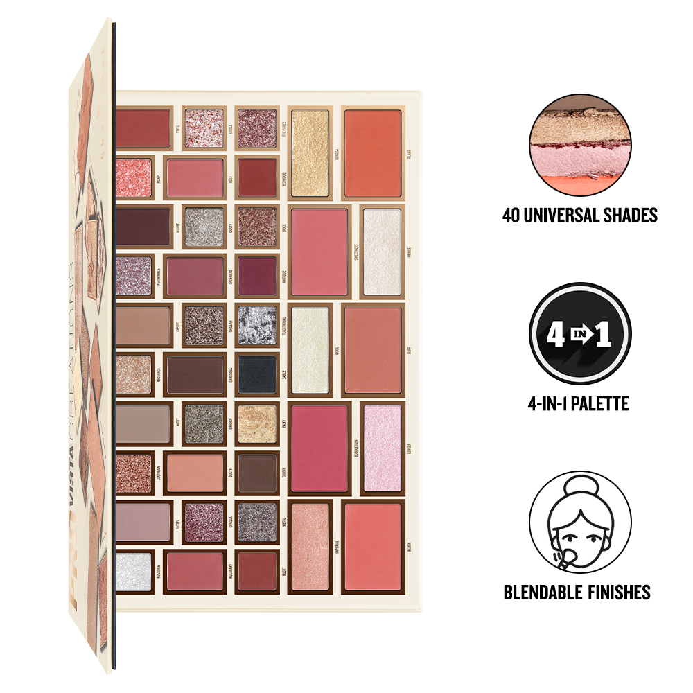 Character Pro Vista 40 Color Eyeshadow Palette